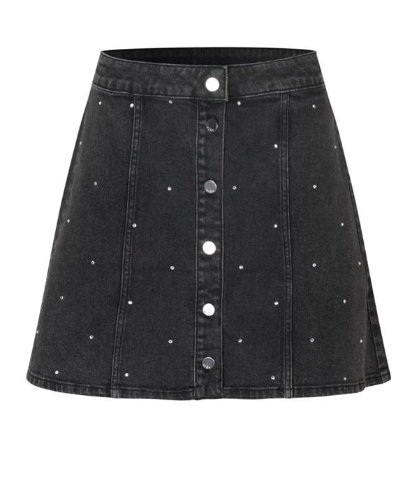 Cras Nederdel - Helenacras Skirt, Black Washed